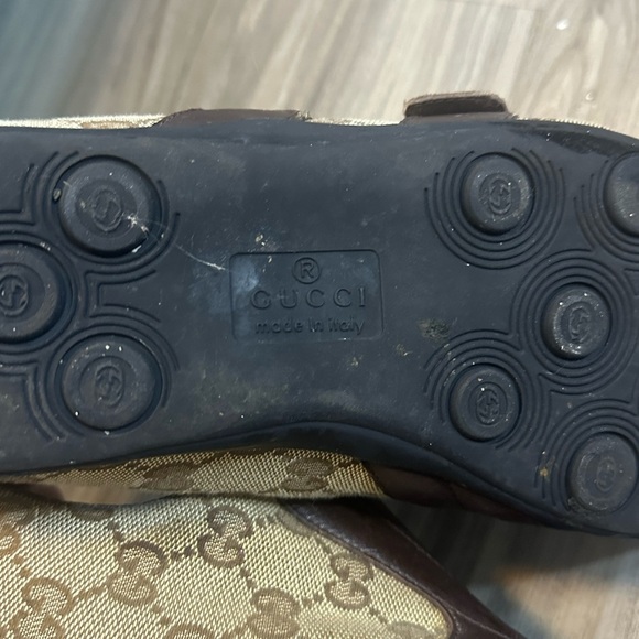 Authentic Gucci Brown and Tan Sneakers - Picture 7 of 9